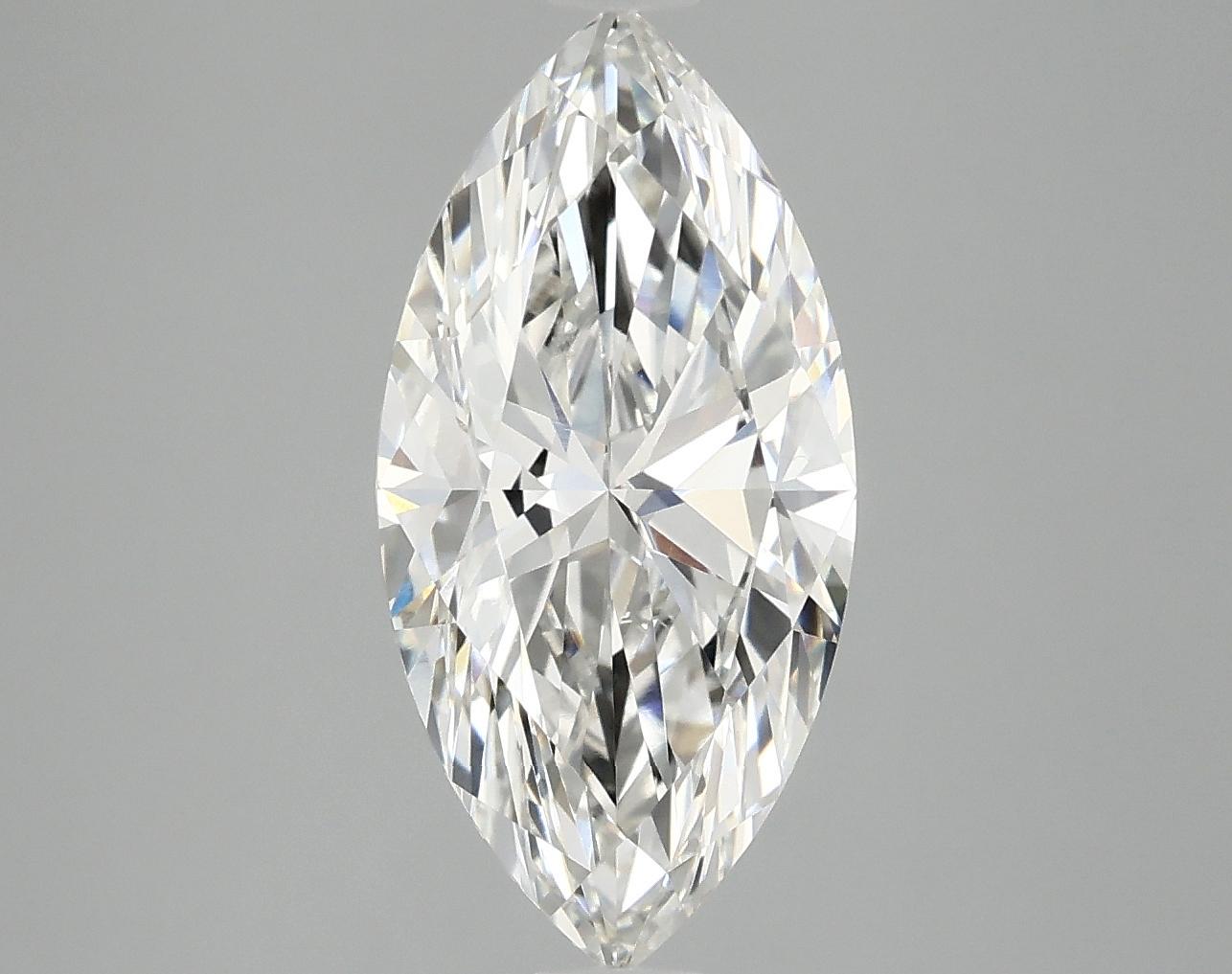3.0 Carat Marquise Shaped Ideal Cut VVS2 IGI Certified Lab Grown Diamond