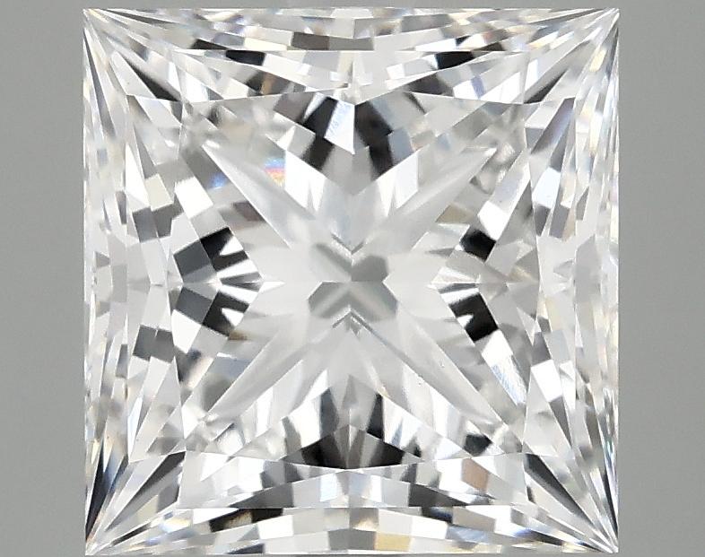 4.08 Carat Princess Shaped Ideal Cut VS1 IGI Certified Lab Grown Diamond
