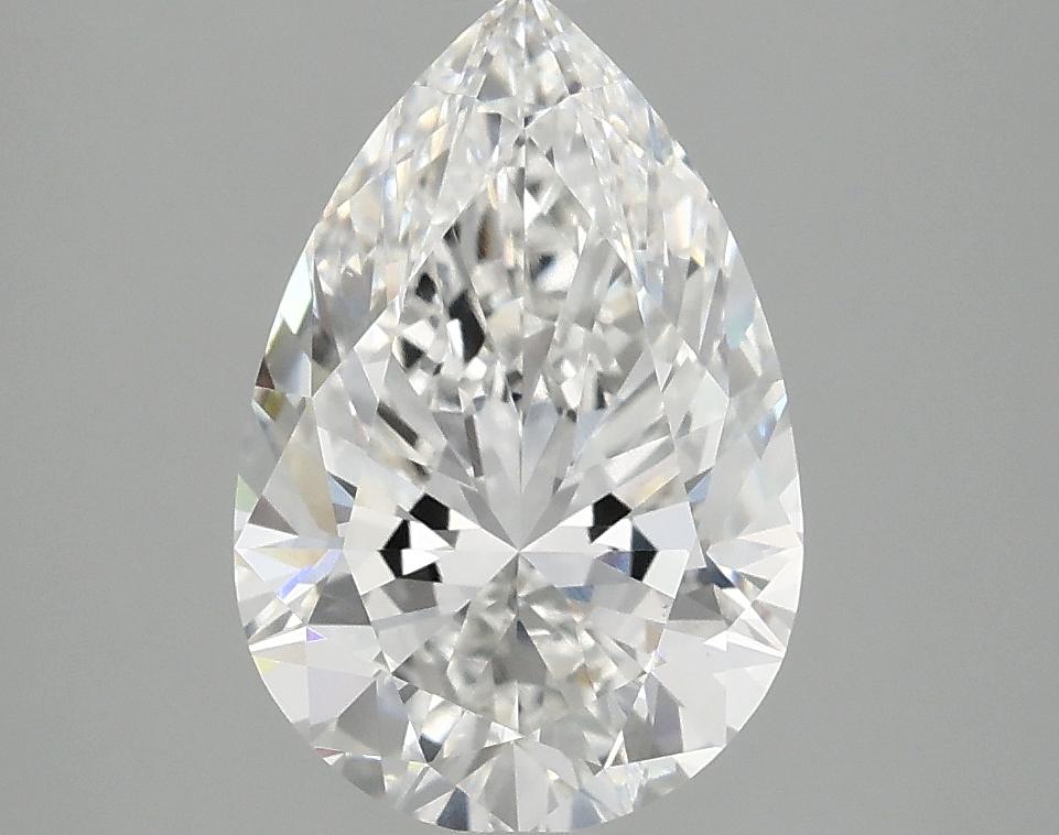 2.55 Carat Pear Shaped Excellent Cut VS1 IGI Certified Lab Grown Diamond