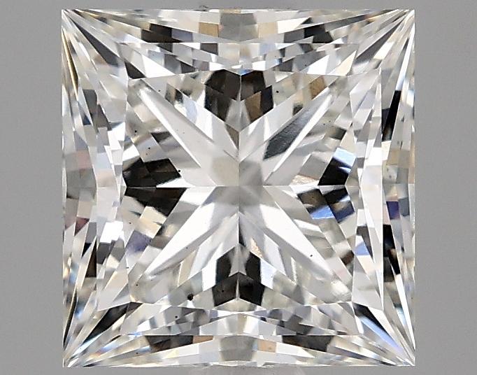 2.69 Carat Princess Shaped Ideal Cut VS2 IGI Certified Lab Grown Diamond