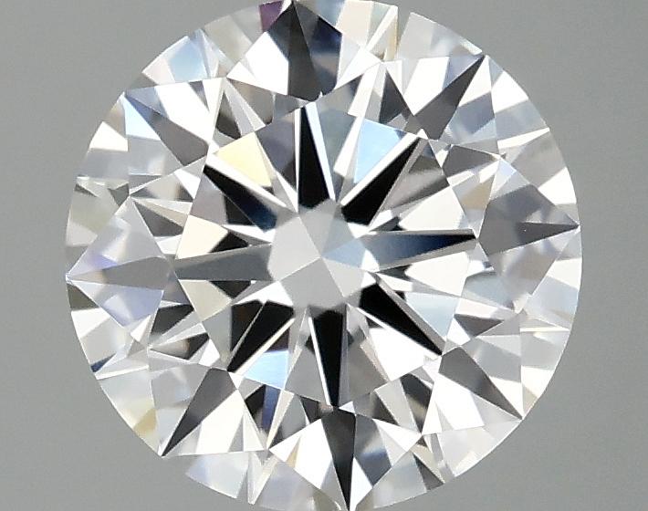 2.06 Carat Round Shaped Ideal Cut VVS2 IGI Certified Lab Grown Diamond