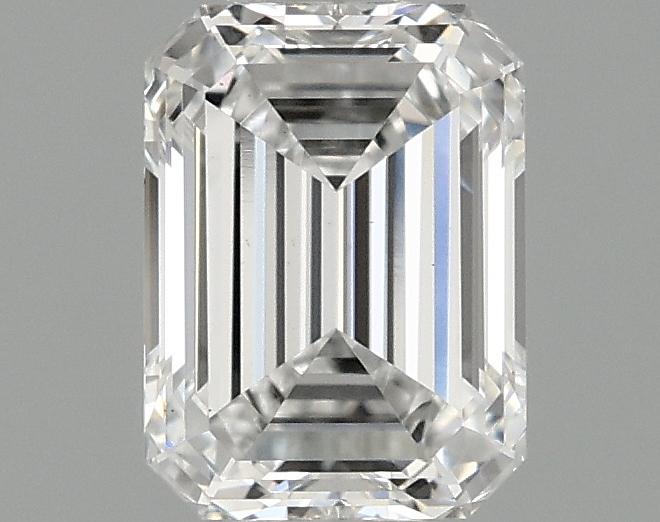 0.96 Carat Emerald Shaped Excellent Cut VS1 IGI Certified Lab Grown Diamond