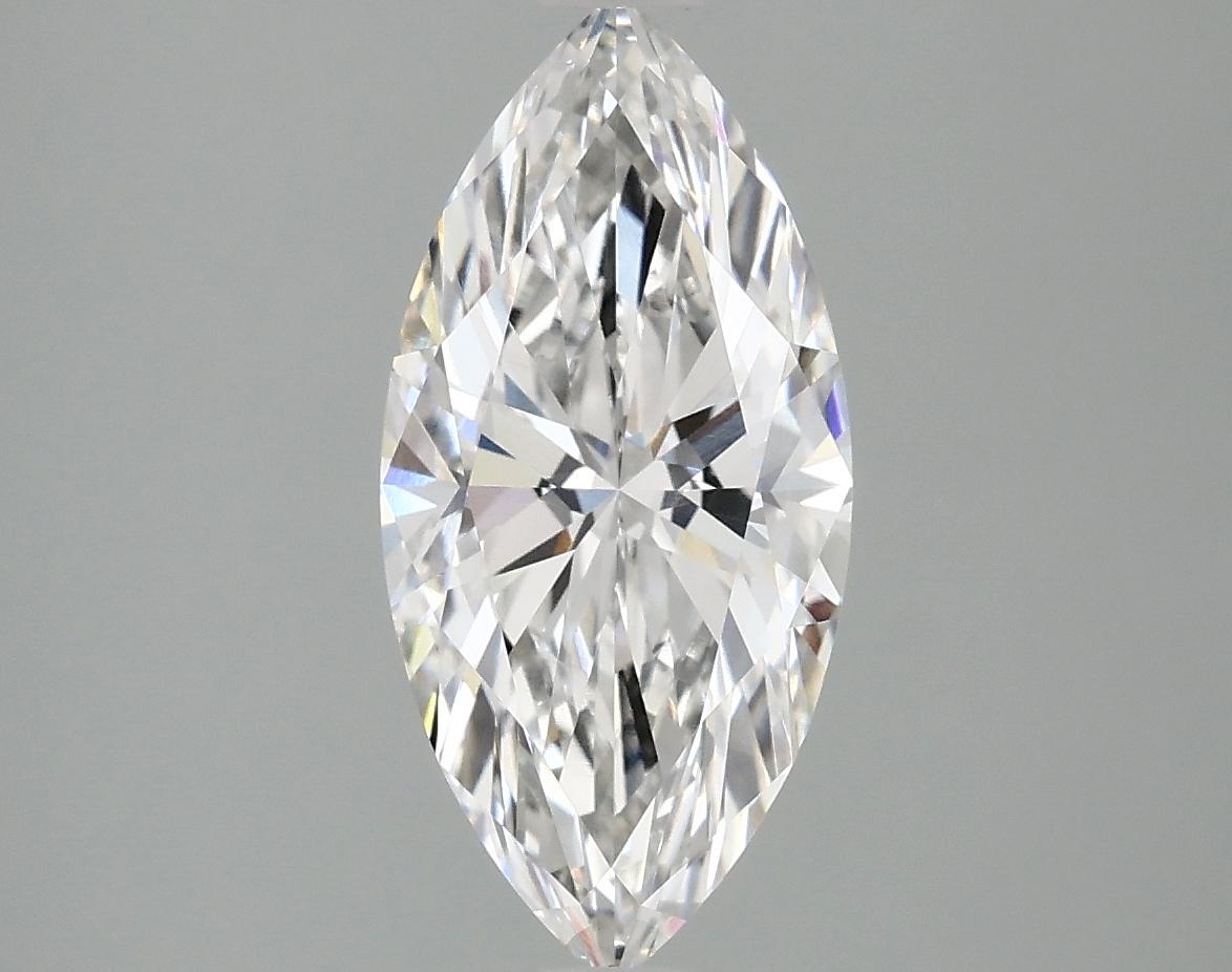 2.08 Carat Marquise Shaped Excellent Cut VVS2 IGI Certified Lab Grown Diamond