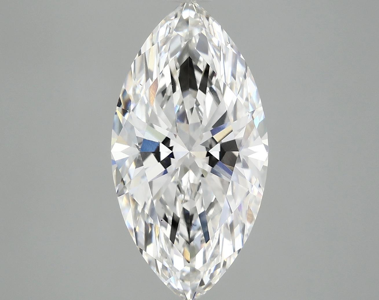 3.58 Carat Marquise Shaped Ideal Cut VS1 IGI Certified Lab Grown Diamond