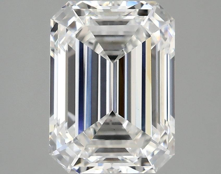 3.08 Carat Emerald Shaped Excellent Cut VS1 IGI Certified Lab Grown Diamond
