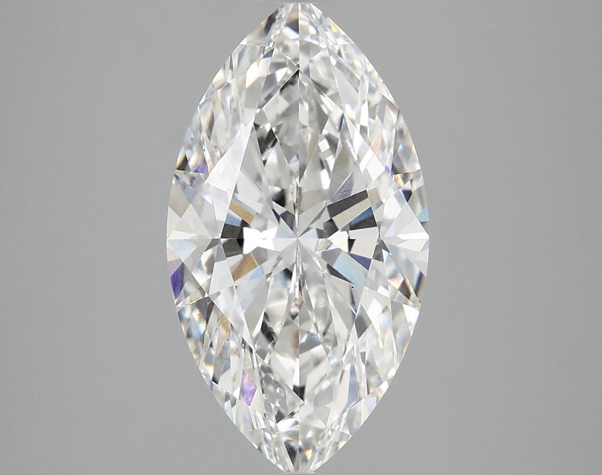 3.07 Carat Marquise Shaped Excellent Cut VS1 IGI Certified Lab Grown Diamond