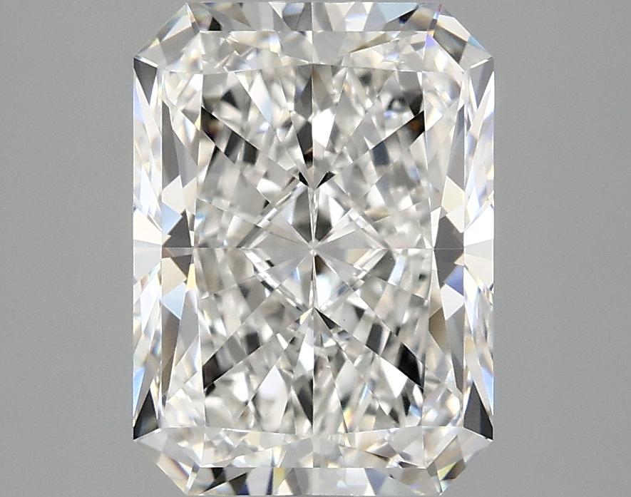 3.07 Carat Radiant Shaped Excellent Cut VVS2 IGI Certified Lab Grown Diamond