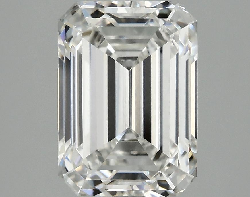 3.1 Carat Emerald Shaped Ideal Cut VVS2 IGI Certified Lab Grown Diamond