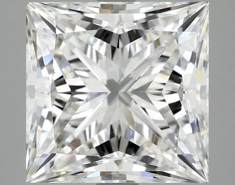 5.06 Carat Princess Shaped Ideal Cut VVS2 IGI Certified Lab Grown Diamond