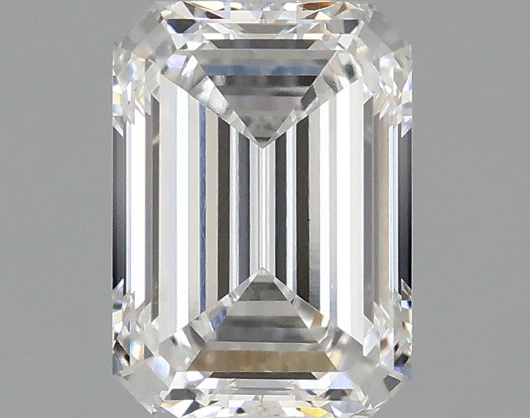 0.97 Carat Emerald Shaped Excellent Cut VVS2 IGI Certified Lab Grown Diamond