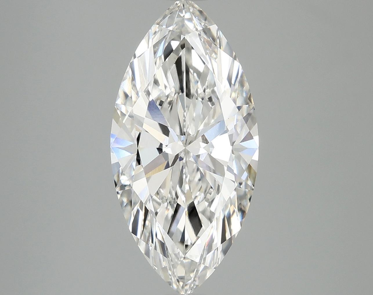 2.97 Carat Marquise Shaped Ideal Cut VS1 IGI Certified Lab Grown Diamond