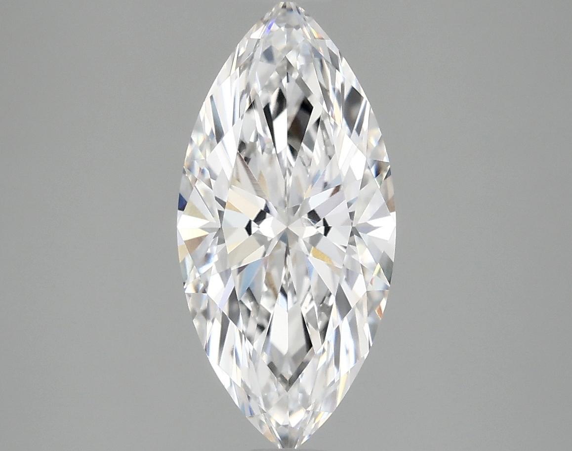 2.02 Carat Marquise Shaped Excellent Cut VVS2 IGI Certified Lab Grown Diamond