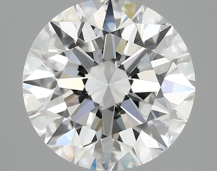 2.58 Carat Round Shaped Excellent Cut VVS2 IGI Certified Lab Grown Diamond