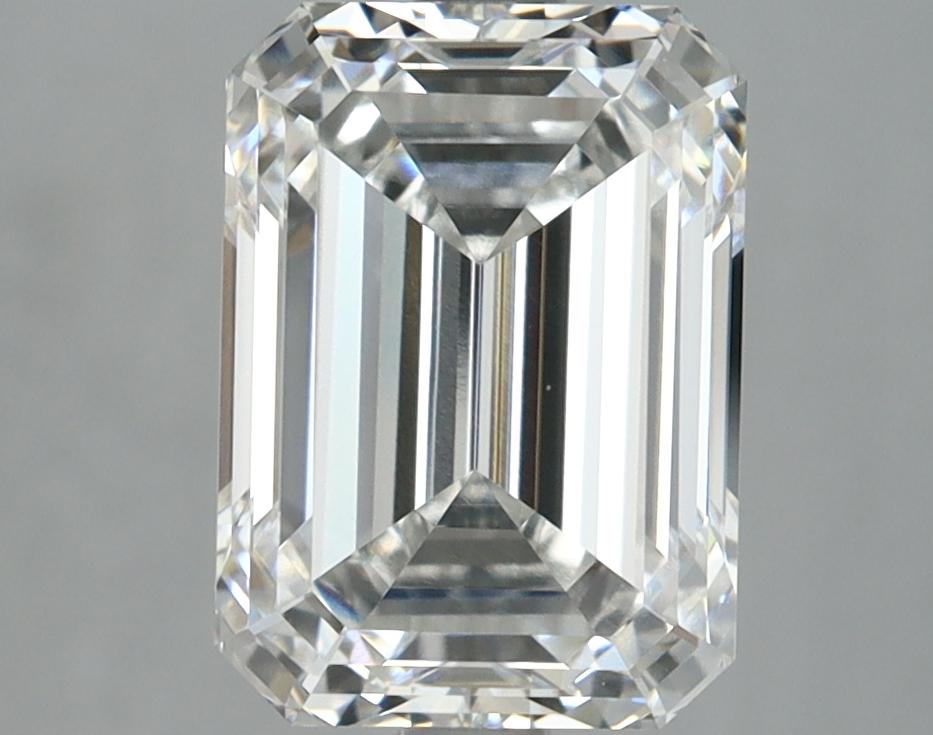 3.47 Carat Emerald Shaped Excellent Cut VVS2 IGI Certified Lab Grown Diamond