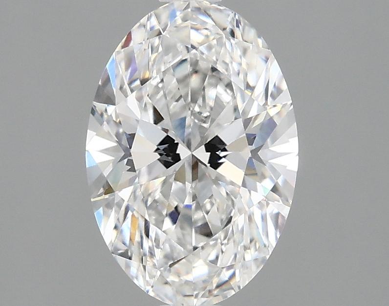 1.5 Carat Oval Shaped Ideal Cut VVS2 IGI Certified Lab Grown Diamond