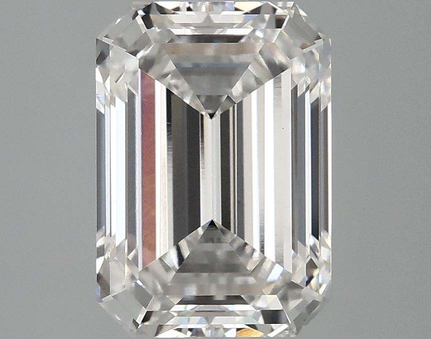 3.09 Carat Emerald Shaped Ideal Cut VS1 IGI Certified Lab Grown Diamond