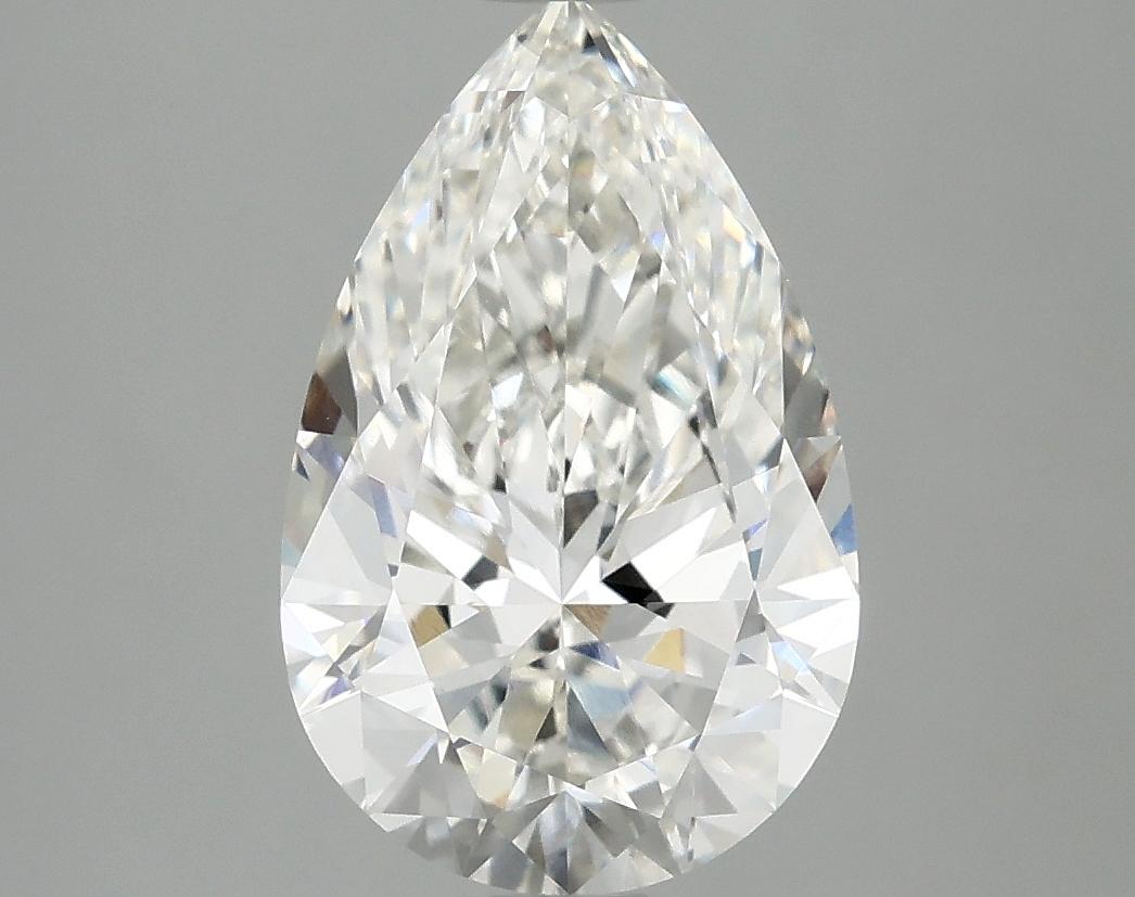 2.51 Carat Pear Shaped Ideal Cut VVS2 IGI Certified Lab Grown Diamond