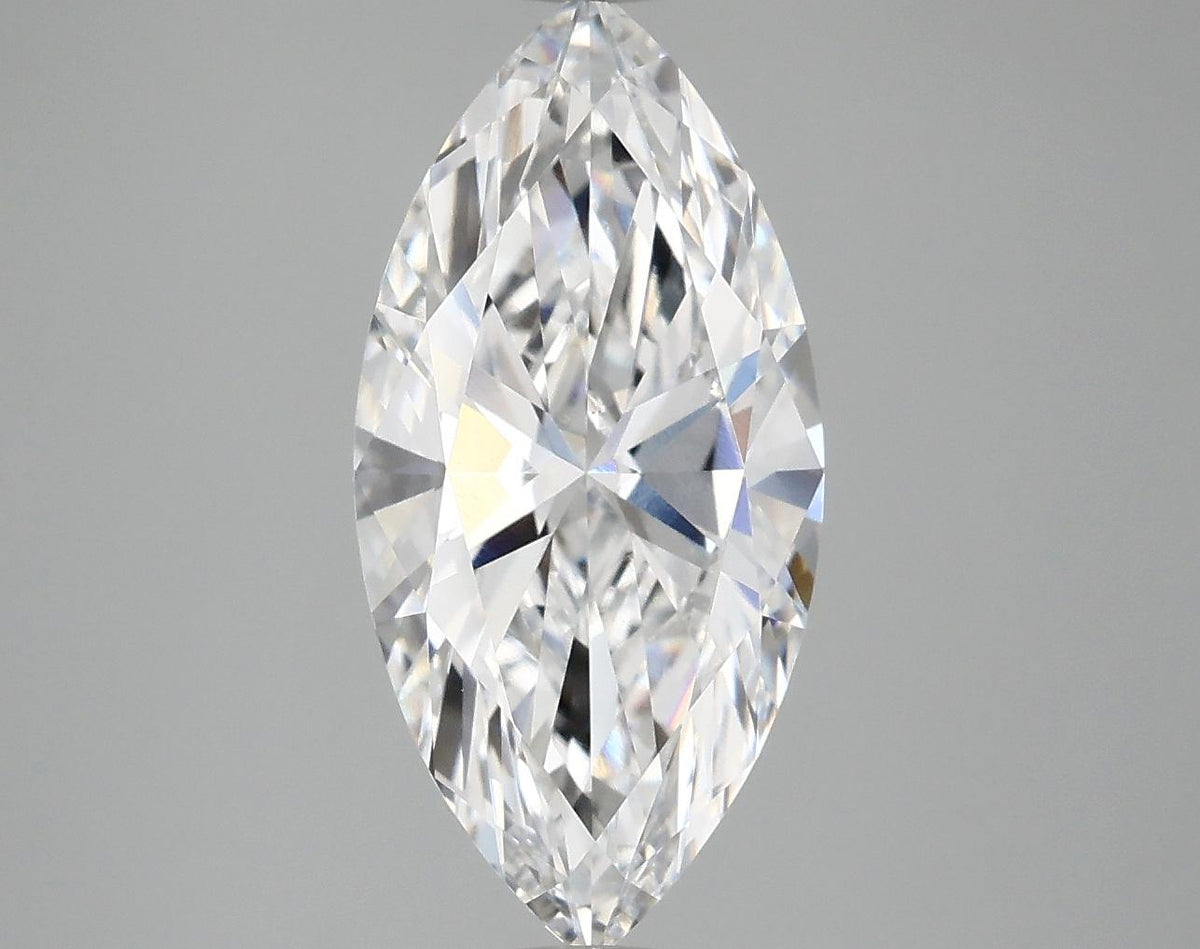 3.01 Carat Marquise Shaped Excellent Cut VS1 IGI Certified Lab Grown Diamond