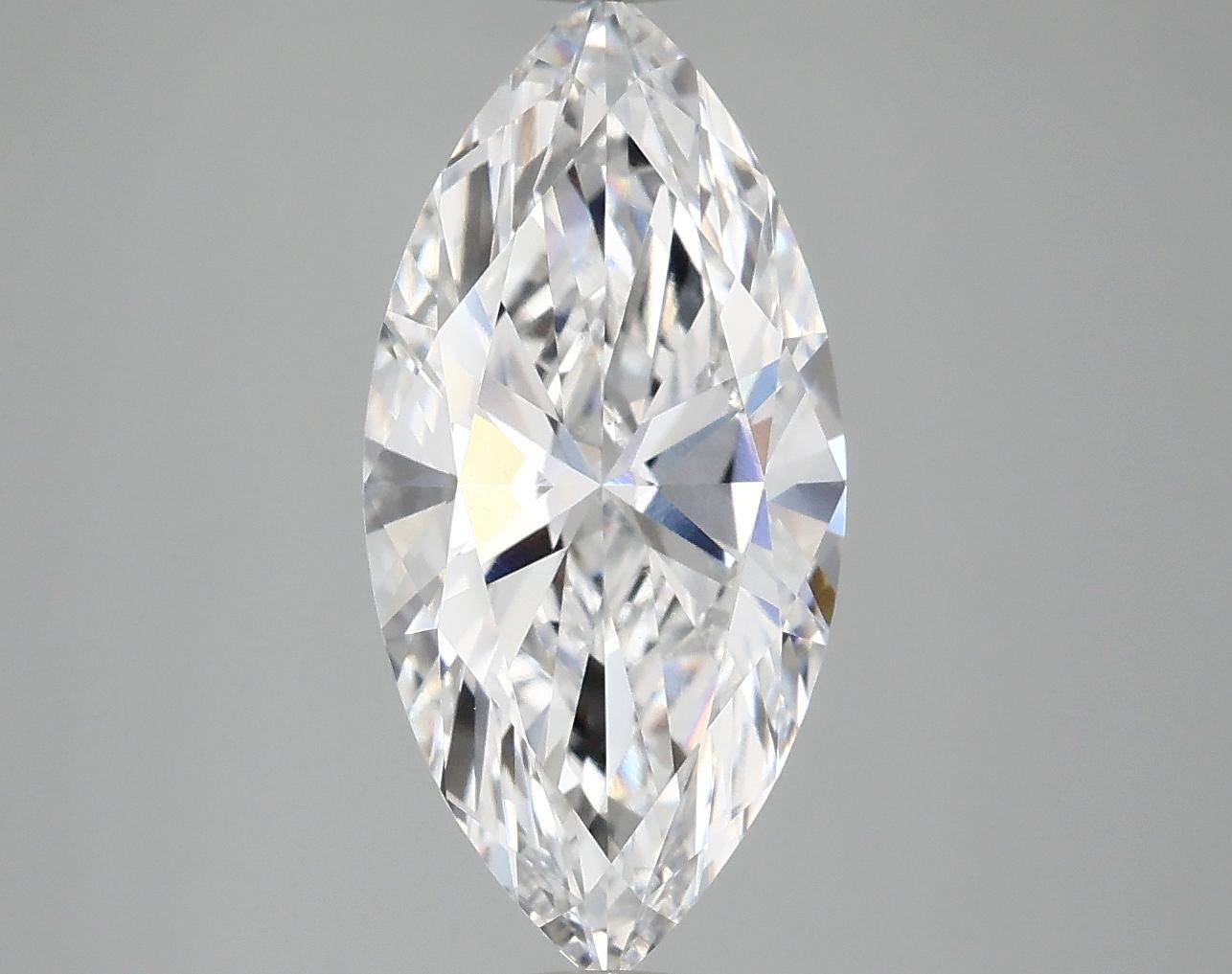 3.01 Carat Marquise Shaped Excellent Cut VS1 IGI Certified Lab Grown Diamond
