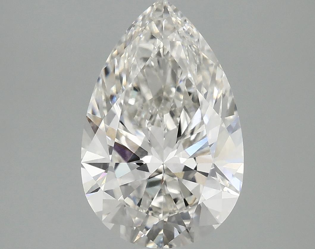 2.51 Carat Pear Shaped Ideal Cut VVS2 IGI Certified Lab Grown Diamond