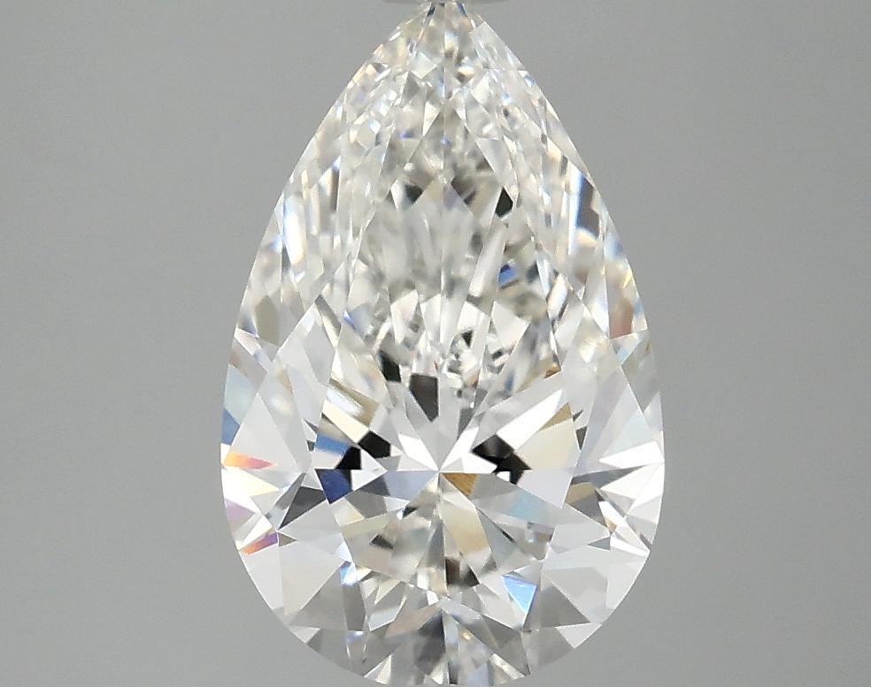 2.41 Carat Pear Shaped Ideal Cut VVS2 IGI Certified Lab Grown Diamond