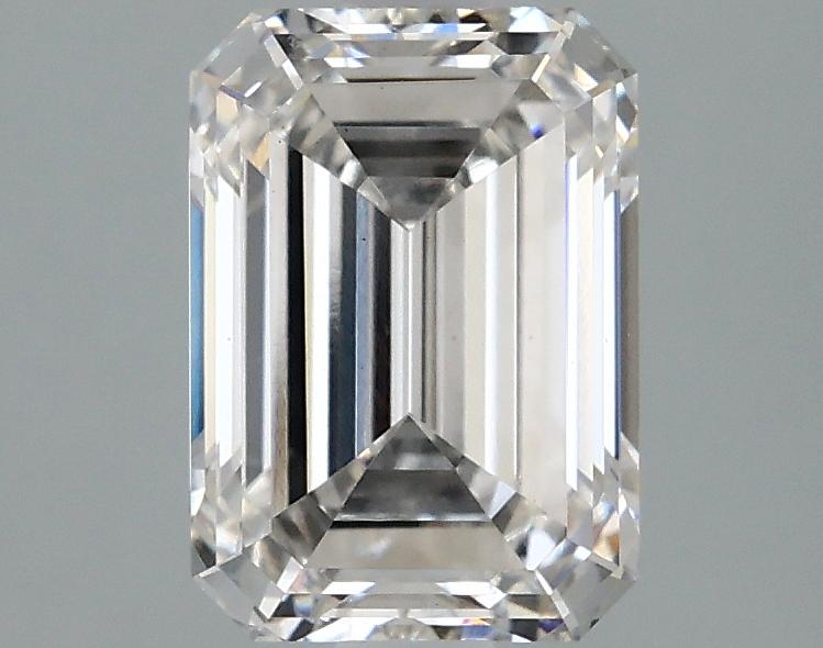 2.12 Carat Emerald Shaped Ideal Cut VS1 IGI Certified Lab Grown Diamond