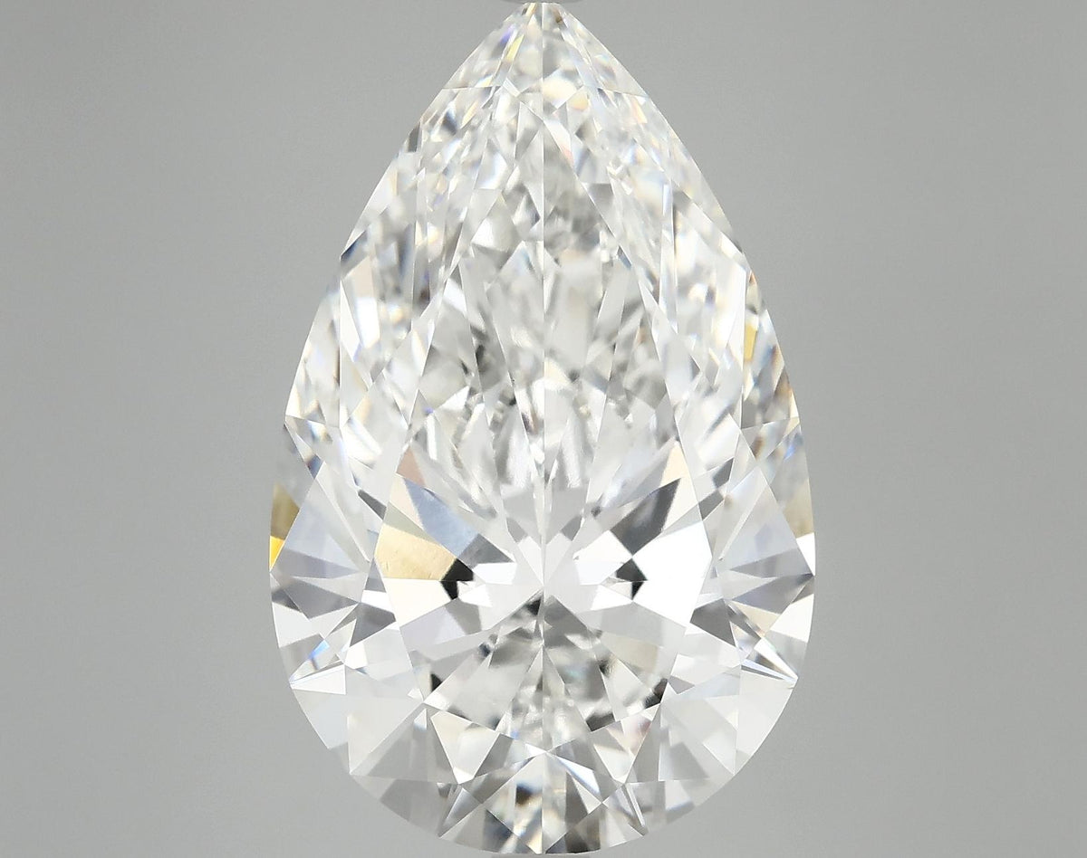 10.07 Carat Pear Shaped Ideal Cut VVS2 IGI Certified Lab Grown Diamond