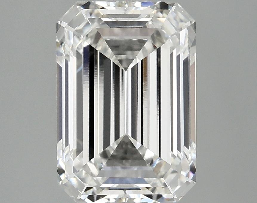 3.09 Carat Emerald Shaped Ideal Cut VVS2 IGI Certified Lab Grown Diamond