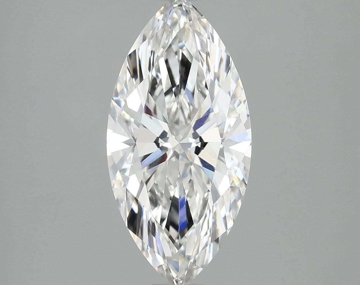 2.09 Carat Marquise Shaped Ideal Cut VVS2 IGI Certified Lab Grown Diamond