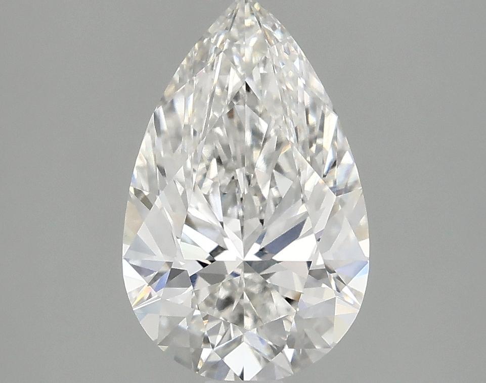 2.01 Carat Pear Shaped Ideal Cut VVS2 IGI Certified Lab Grown Diamond