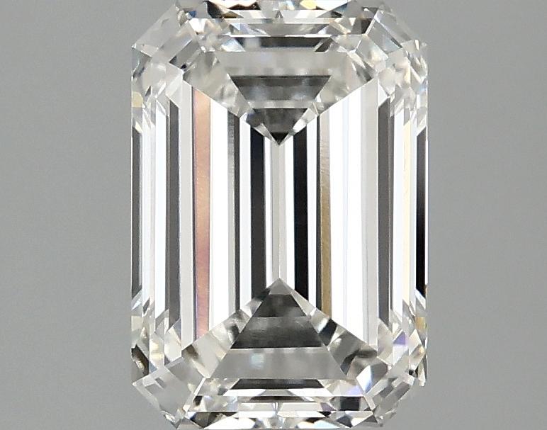 2.02 Carat Emerald Shaped Ideal Cut VVS2 IGI Certified Lab Grown Diamond
