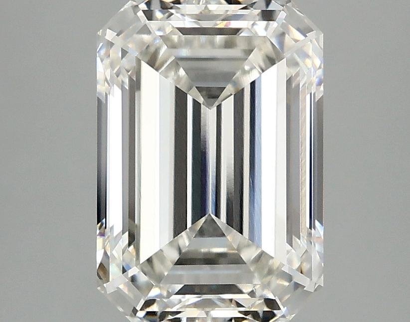 2.97 Carat Emerald Shaped Ideal Cut VVS2 IGI Certified Lab Grown Diamond