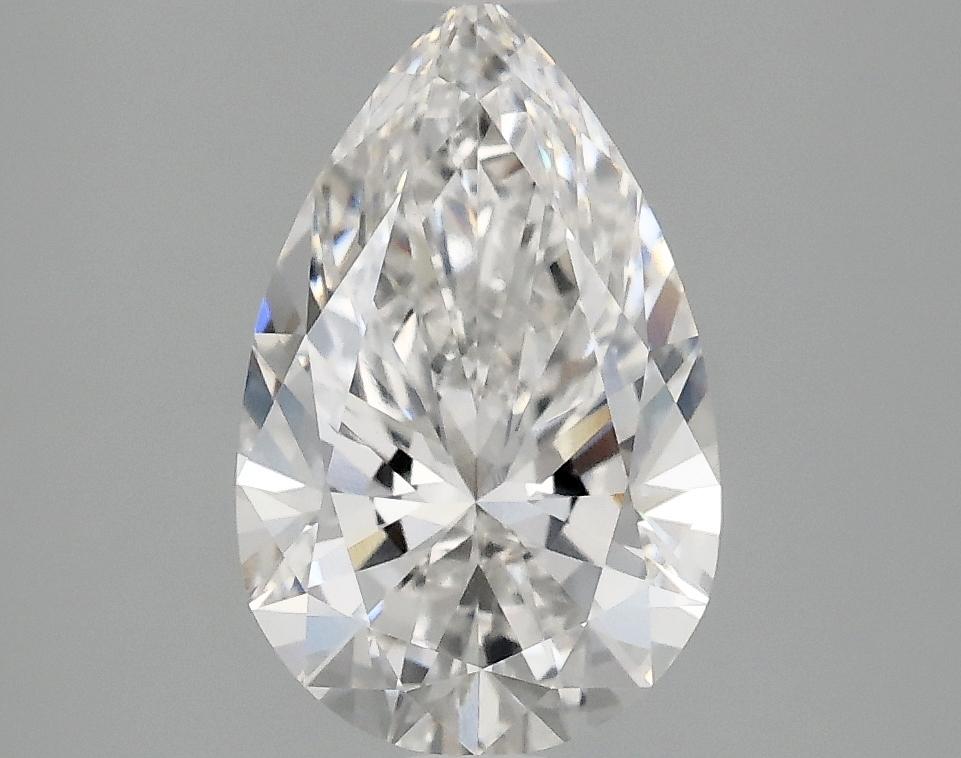 2.1 Carat Pear Shaped Ideal Cut VVS2 IGI Certified Lab Grown Diamond
