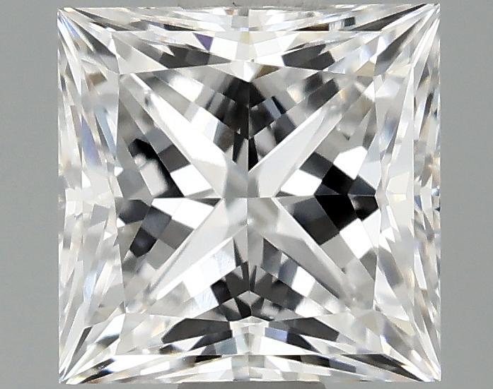 0.97 Carat Princess Shaped Ideal Cut VVS2 IGI Certified Lab Grown Diamond