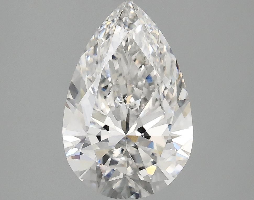 2.07 Carat Pear Shaped Ideal Cut VVS2 IGI Certified Lab Grown Diamond
