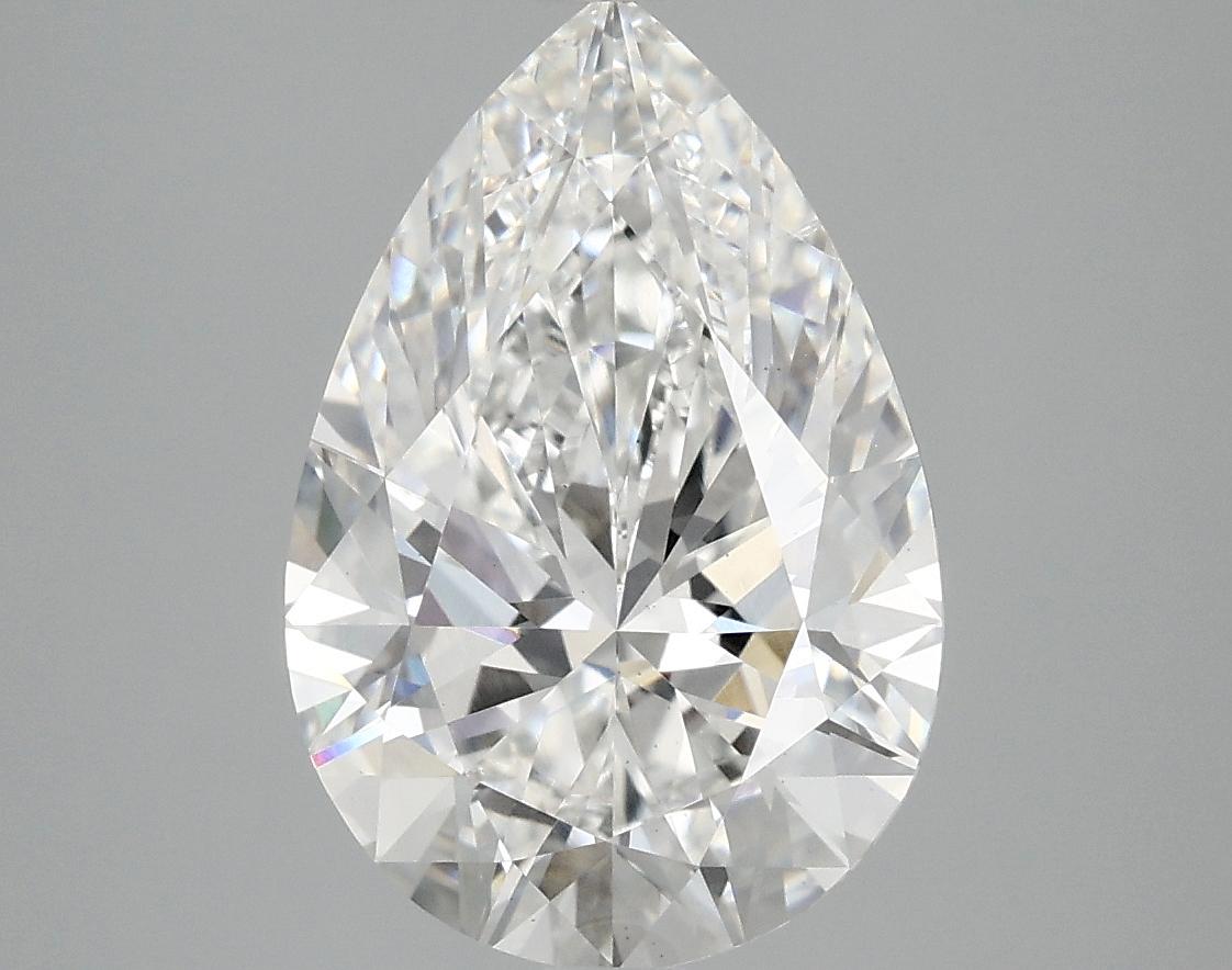 4.02 Carat Pear Shaped Excellent Cut VS2 IGI Certified Lab Grown Diamond