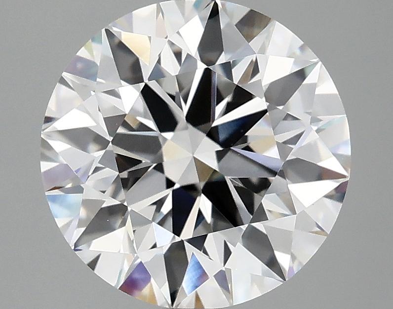 3.09 Carat Round Shaped Excellent Cut VVS2 IGI Certified Lab Grown Diamond