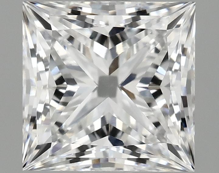 2.09 Carat Princess Shaped Ideal Cut VVS2 IGI Certified Lab Grown Diamond