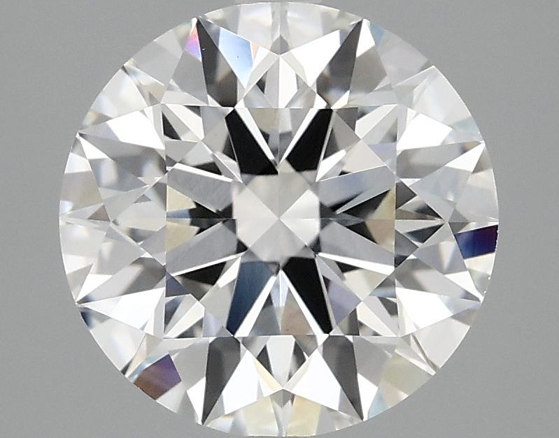 3.07 Carat Round Shaped Ideal Cut VVS2 IGI Certified Lab Grown Diamond
