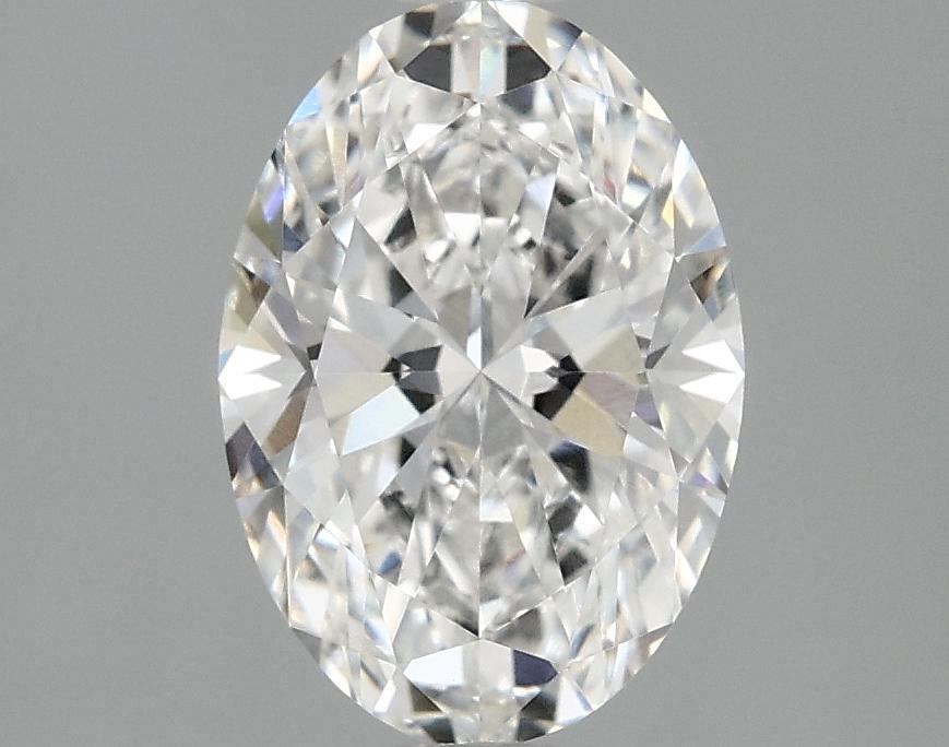 1.45 Carat Oval Shaped Ideal Cut VVS2 IGI Certified Lab Grown Diamond