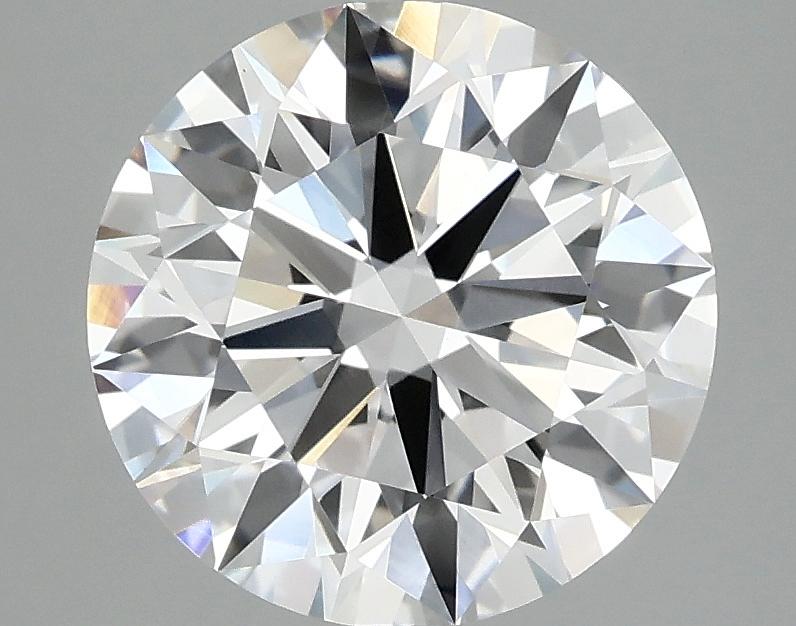 3.06 Carat Round Shaped Ideal Cut VVS2 IGI Certified Lab Grown Diamond