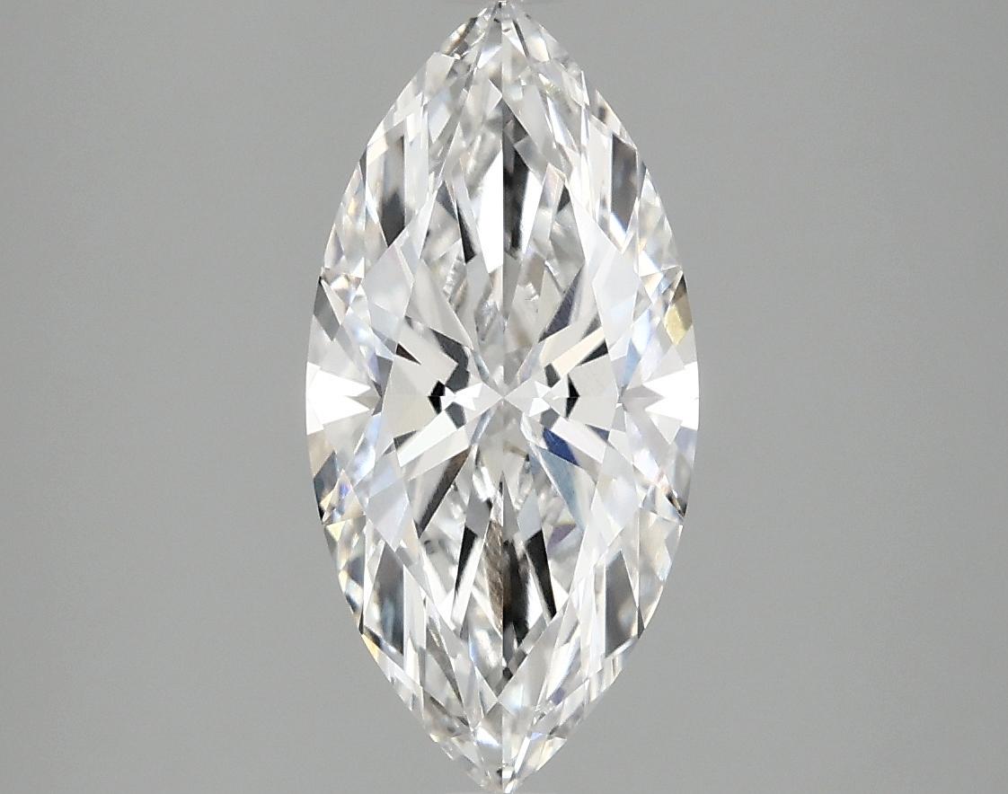 1.85 Carat Marquise Shaped Excellent Cut VVS2 IGI Certified Lab Grown Diamond