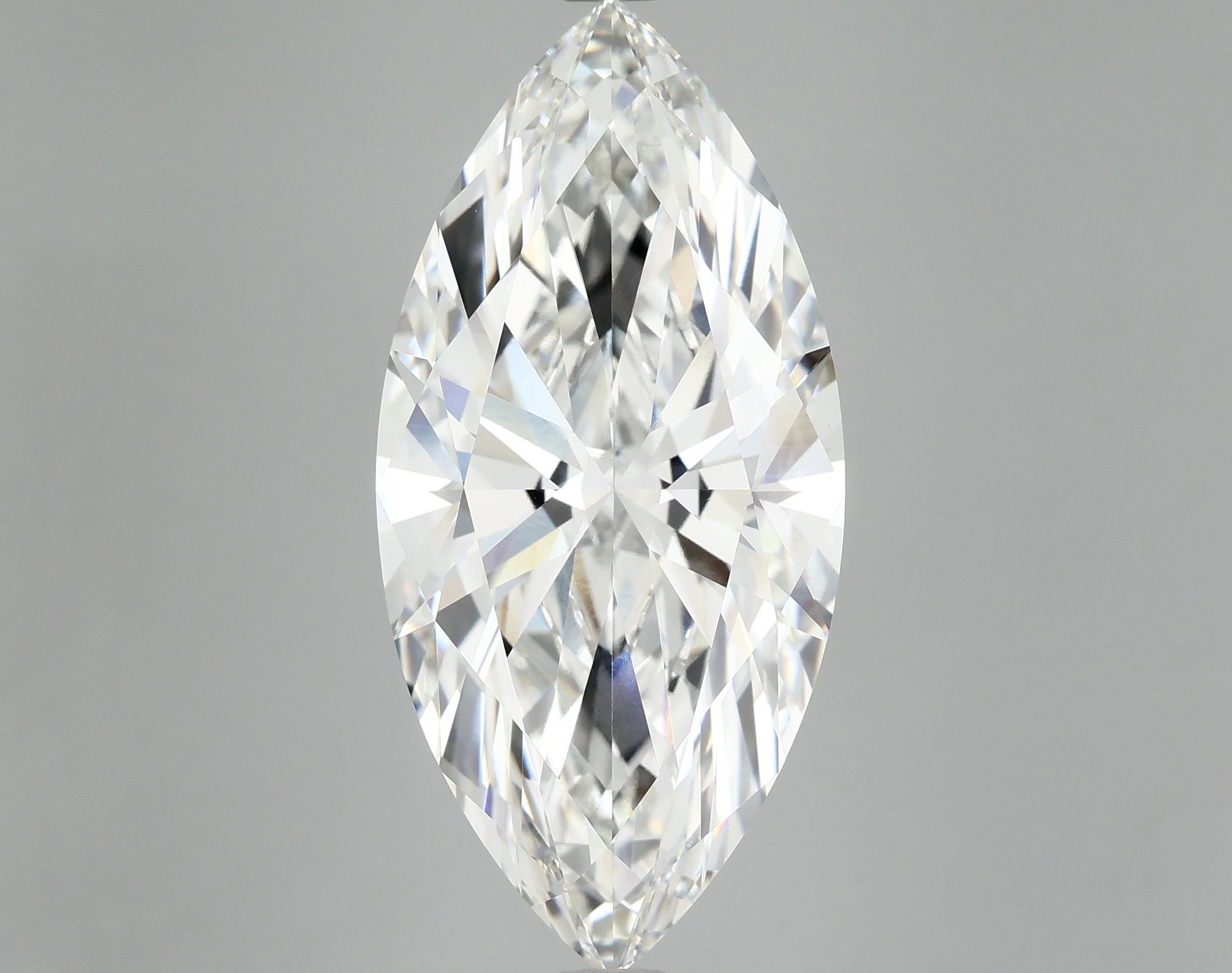 11.14 Carat Marquise Shaped Excellent Cut VVS2 IGI Certified Lab Grown Diamond