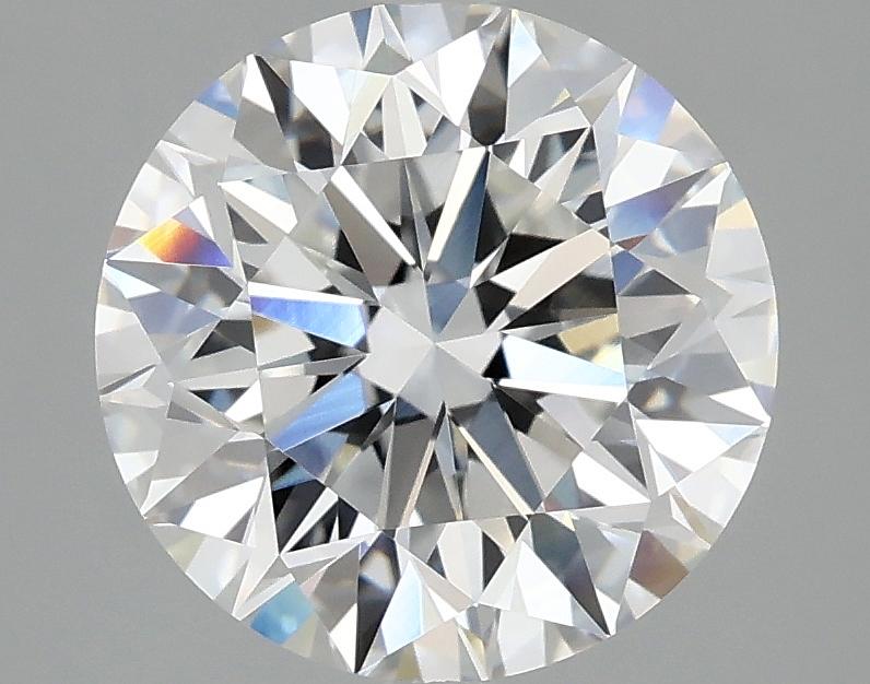 3.09 Carat Round Shaped Excellent Cut VVS2 IGI Certified Lab Grown Diamond