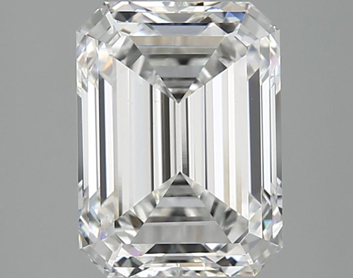 2.98 Carat Emerald Shaped Excellent Cut VS1 IGI Certified Lab Grown Diamond