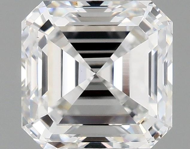 0.9 Carat Asscher Shaped Ideal Cut VS1 IGI Certified Lab Grown Diamond