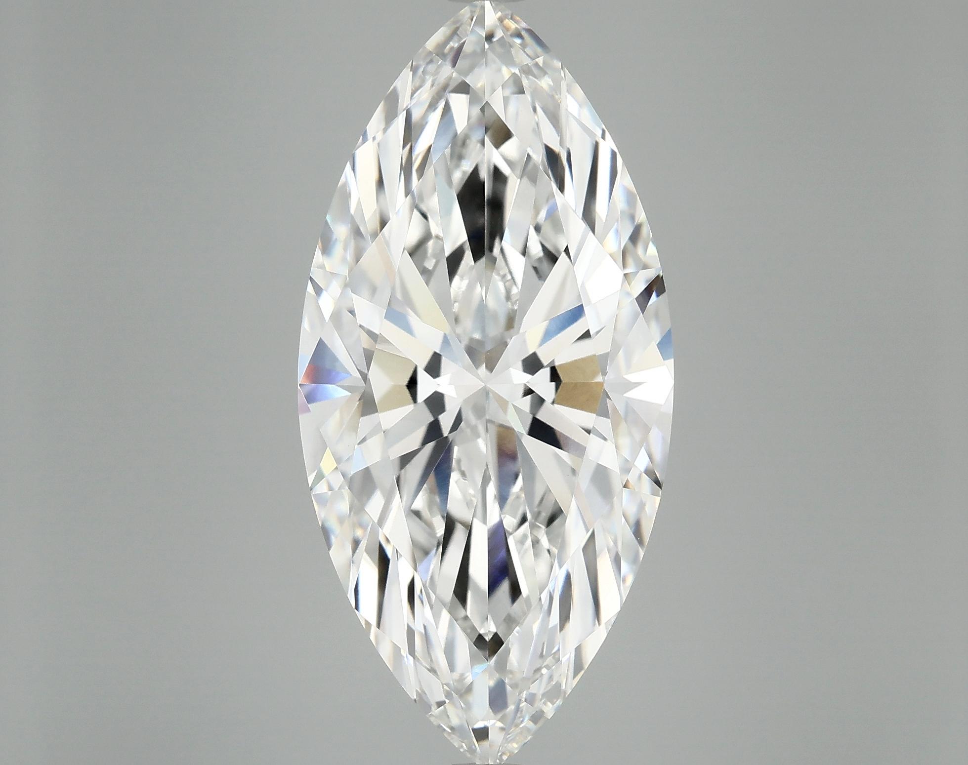 10.21 Carat Marquise Shaped Excellent Cut VVS2 IGI Certified Lab Grown Diamond