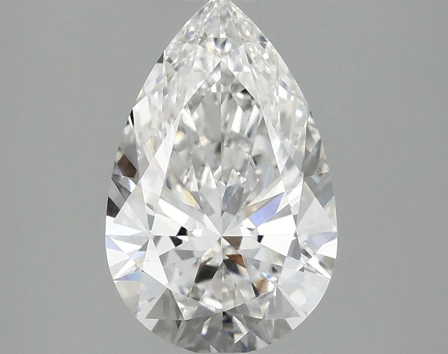 1.89 Carat Pear Shaped Ideal Cut VVS2 IGI Certified Lab Grown Diamond