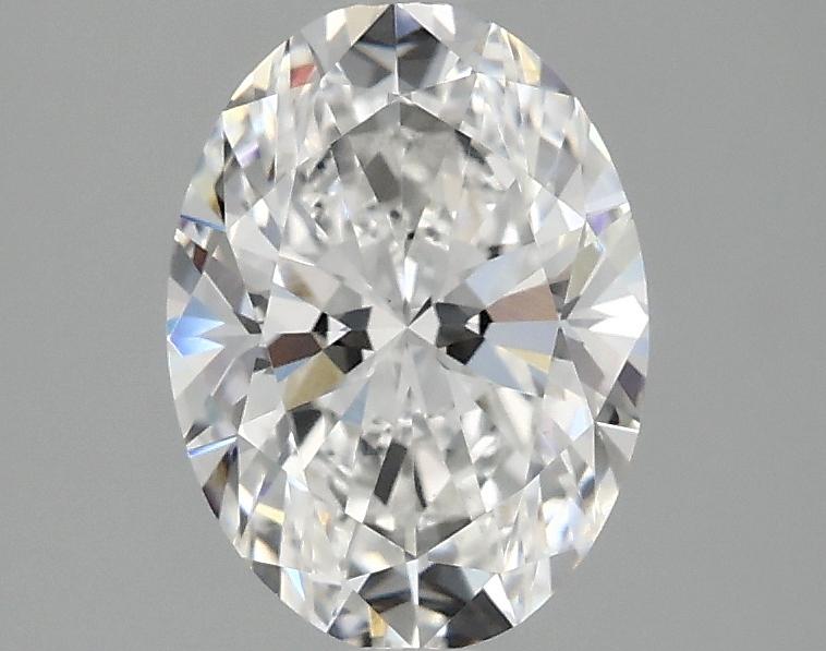 1.55 Carat Oval Shaped Excellent Cut VVS2 IGI Certified Lab Grown Diamond