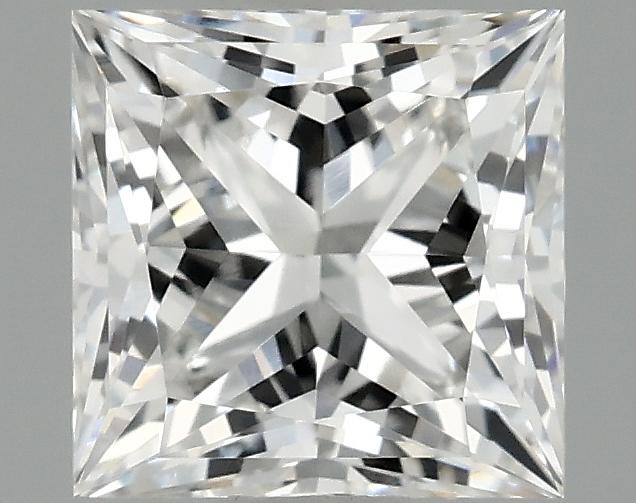 0.98 Carat Princess Shaped Ideal Cut VVS2 IGI Certified Lab Grown Diamond